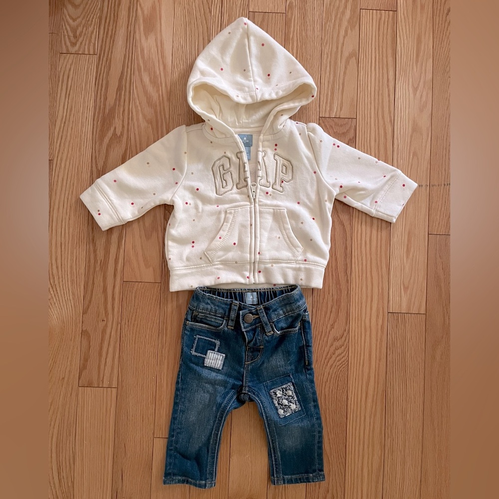 BabyGAP Hoodie & Jeans Set